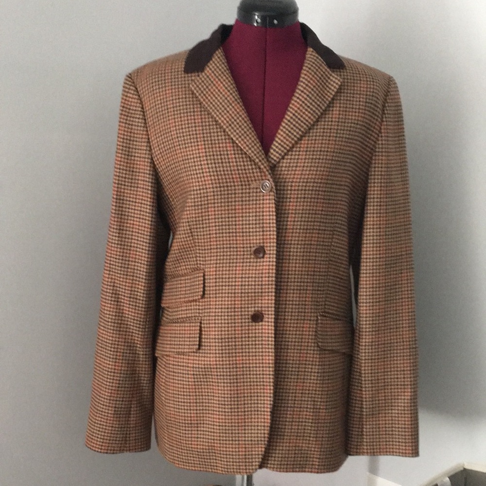 Vintage Casual Corner Wool Blazer Sz 12